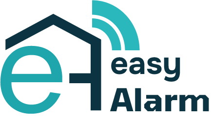 Creazione di un logo aziendale per Easy Alarm studiato da Valentina Fiscarelli