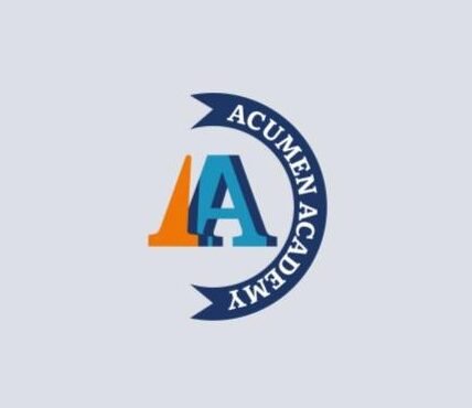 Nuovo logo Acumen Academy nella nuova palette, creato da Valentina Fiscarelli